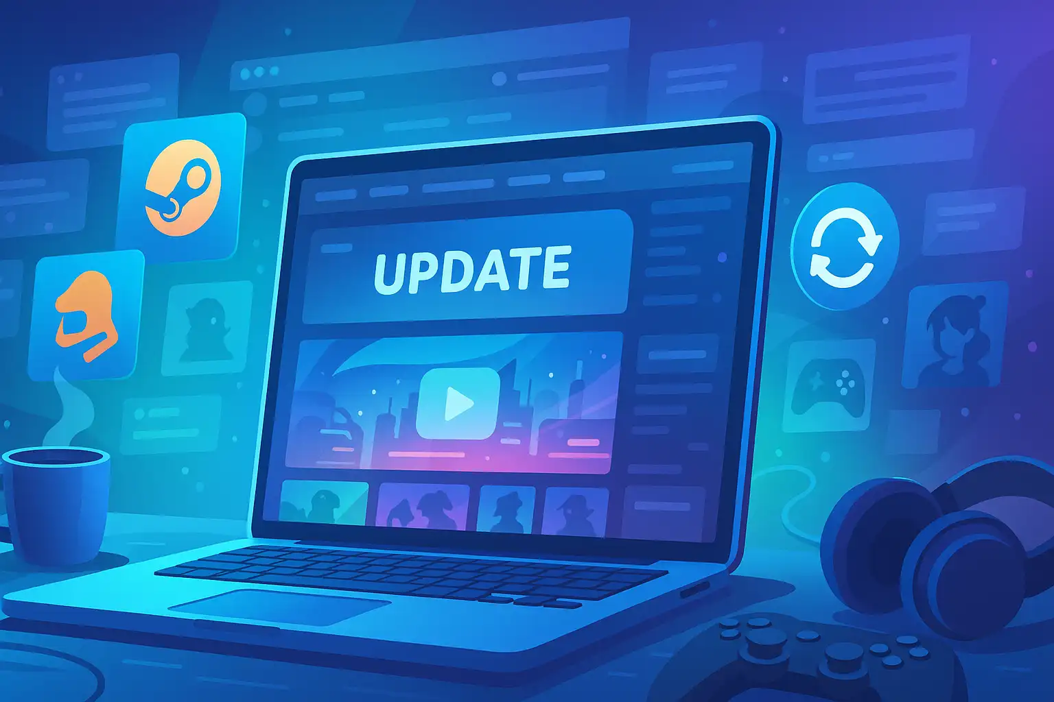 Обновление Steam